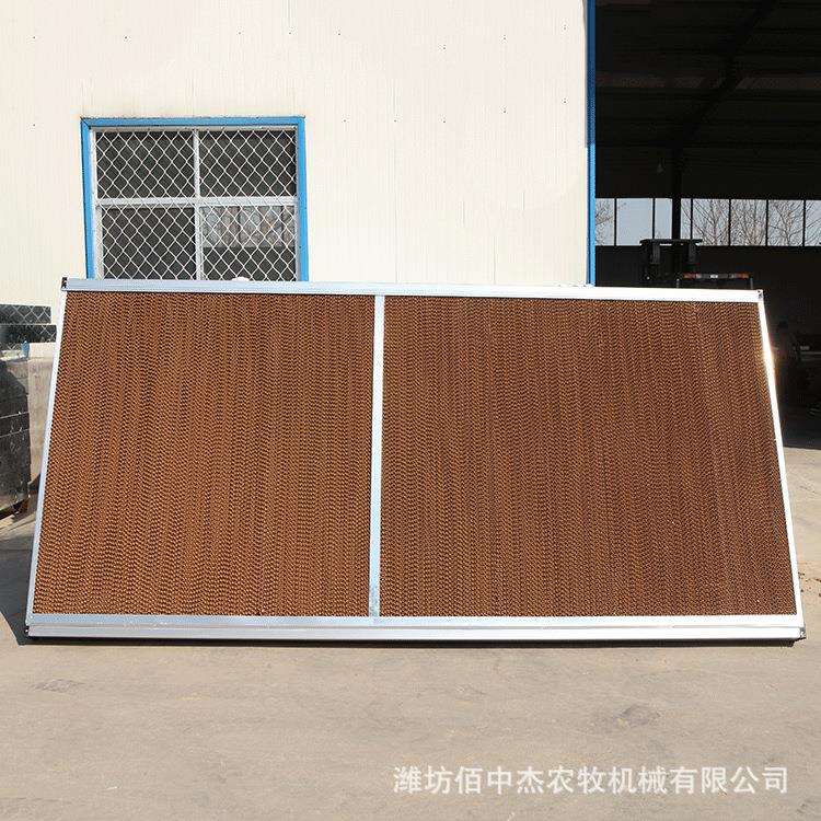 降温水帘墙自循环禽畜舍降温通风设备工业大棚降温水帘不锈钢水帘
