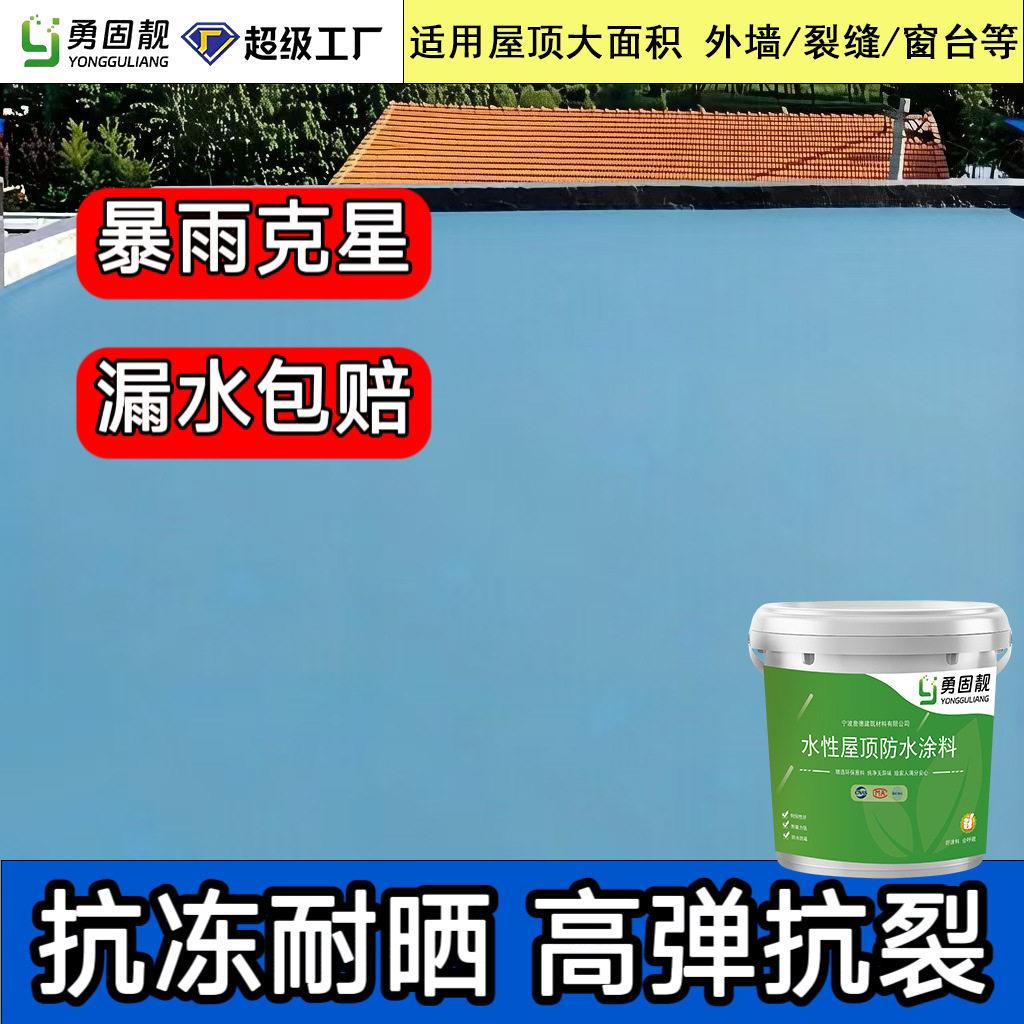 屋顶防水涂料房屋补漏液体卷材楼顶堵漏王沥青防水聚氨酯防水材料