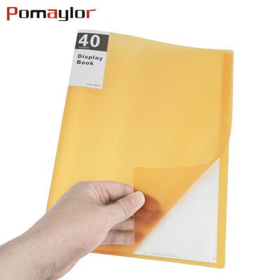 a4 display book文件夹 clear file transparent folder document