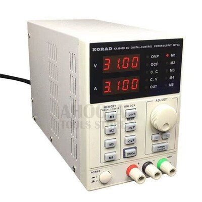 Korad KA3003D Precision Variable Adjustable 30V, 3A DC Power