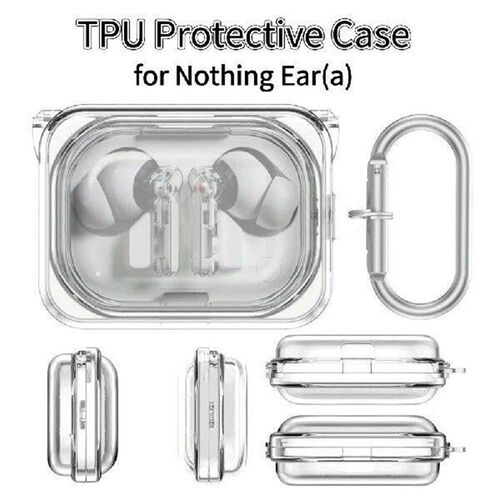 2024 New Transparent TPU Protective Case with Keychain