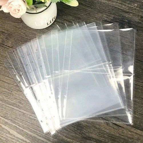 10pcs A5 Binder Sleeves 1P 2P 4P Photo Album Binder Refill