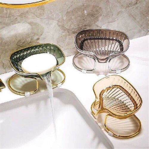 Bathroom Soap Holder Leaf Shape Soap Dish Bathroom Soap