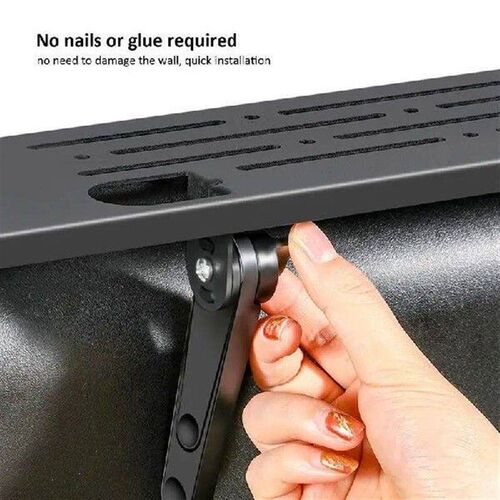 Screen Top Storage Shelf Rack Holder 90cm Adjustable