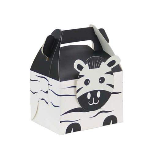 6Pcs/lot Lovely animal candy box Lion Fox Elephant gift box