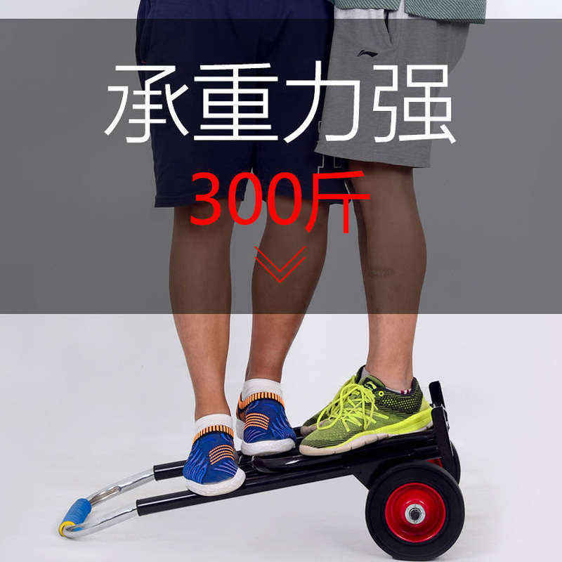 小推车轻便携手推车家用拉货平板车折叠搬运手拉车买菜购物拖车,收纳整理,便携购物车,淘宝优惠券,粉丝福利购,淘宝优惠卷