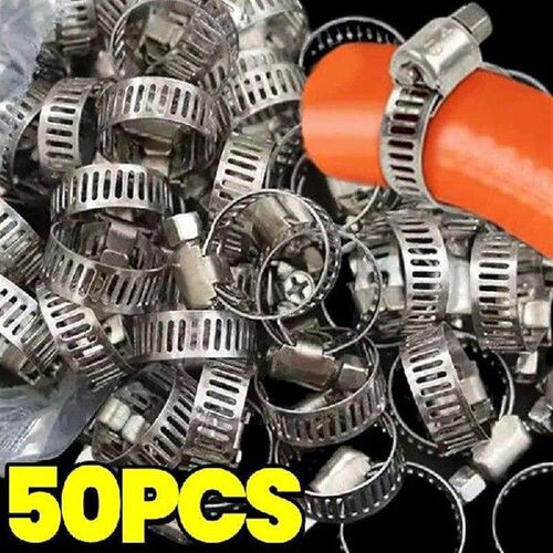 Adjustable Stainless Steel Screw Band Hose Clamps Car Fuel