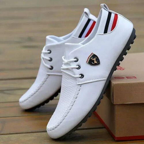 2024 Breathable Solid Color Slip Men Driving Shoes Spring An