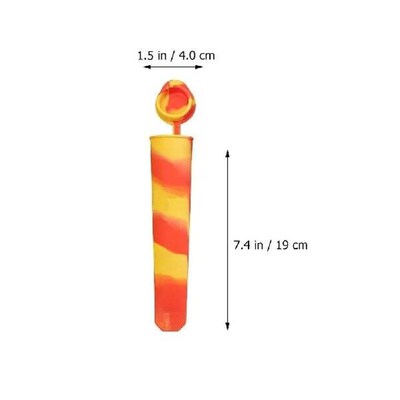 2 Pcs Ice Cube Molds Popsicle Silicone Cream Manual Maker