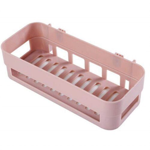 Creative Rectangular Strong Traceless Adhesive Bathroom Shel