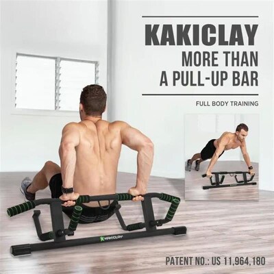 2024 Upgrade Multi-Grip Pull Up Bar with Smart Larger Hooks