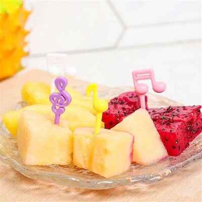 Cute Mini Animal Cartoon Food Picks Children Snack Cake