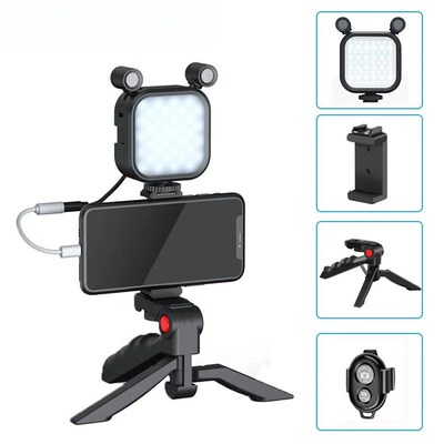 Pro Content Creator Bundle - 3-in-1 Studio Light, Monitoring