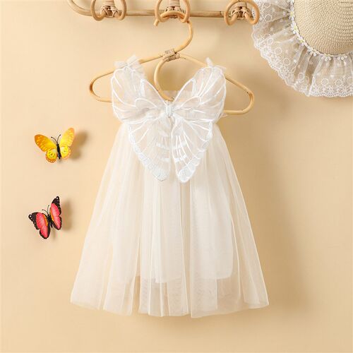 Citgeett Summer Kids Girls Princess Dress Sleeveless Mesh De