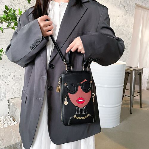 Fashion Creative Spoof Fun Beauty Expression Rivet Sunglasse