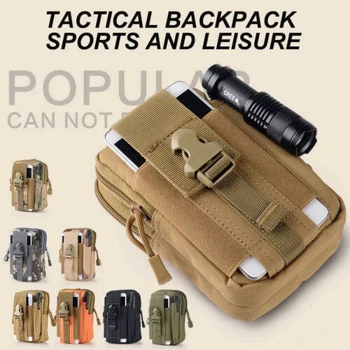 Tactical Leg Bag Army Camouflage Riding Locomotive Portable