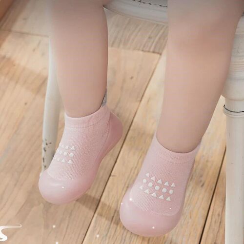 Baby Shoes Kids Soft Rubber Sole First Walkers Children Sock