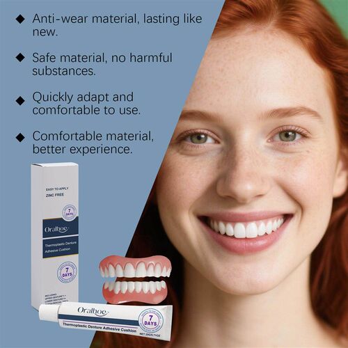ORALHOE Denture Decoration Set - Gentle and Comfortable Mate