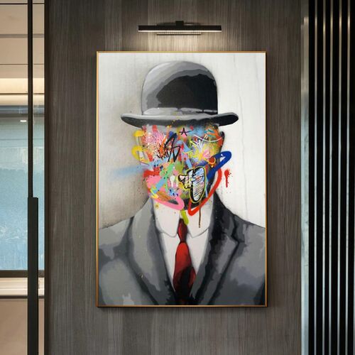 Banksy Graffiti Art Abstract Canvas Painting Posters and Pri