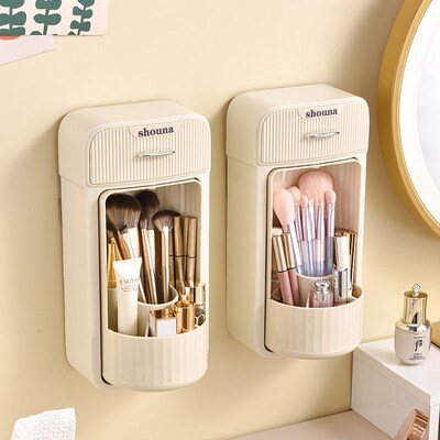 Rotating makeup brush organizer dresser organizer 收纳盒