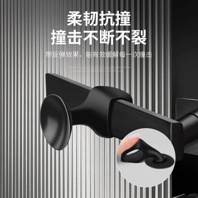 No-drill door stopper, new model anti-collision door bumper