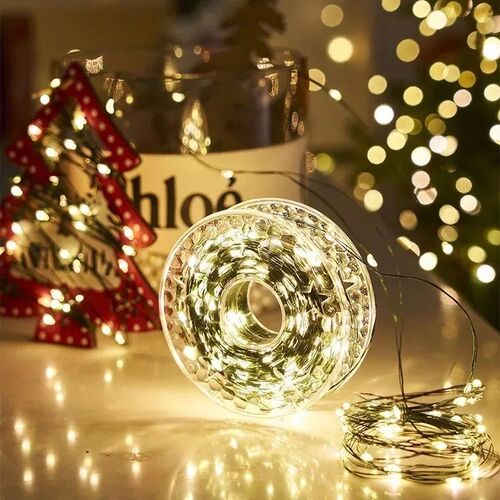Green Copper Wire Garland Light 5/10/20M LED String Lights W