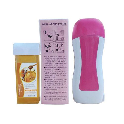 Wax Strips for Depilation 三合一蜜蜡脱毛套装学生腋下私密脱毛