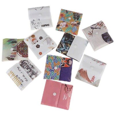 HOT!PVC Ashtrays Bag Portable Pocket Ashtray Outdoor