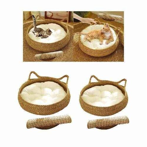 Cat Bed Basket Four Seasons Supplies Wear Resistant Nest
