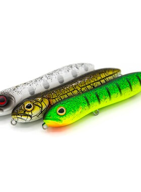 DNE去路亚野狗水面系铅笔水面狗之子狗远投翘嘴鲈鱼鱤鱼路亚假饵