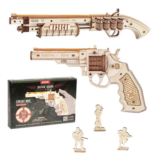 Robotime Gun Blocks Model Buliding Kit Toys Gift For Childre