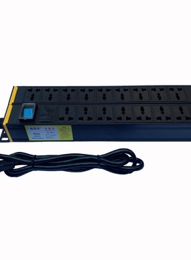 电管佳机柜PDU防雷位1位20位2位102U排多孔家用插座拖线板