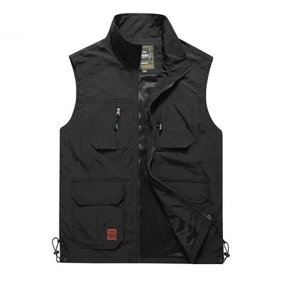 Thin Outdoor Quick-drying Vest Photography Fishing Multi-poc
