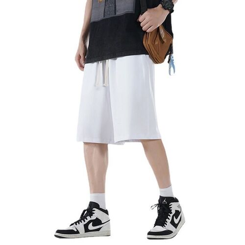 orts Mens Loose Large Size Cotton Five-point Pants Mens av