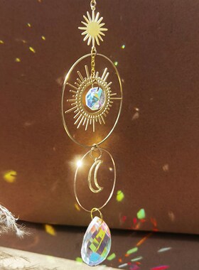 Crystal Wind Chimes Dream Catcher Stained Glass Sun Catcher