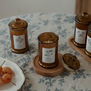 3pcs/set Scented Candles Natural Soyn Non-toxic Wax Candles