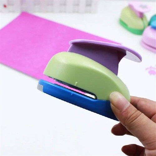 1.5 inch Round Wave Circle Flower paper cutter perforadora