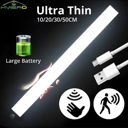 Wireless Motion Sensor Led Lamp Usb Rechargeable Night Light