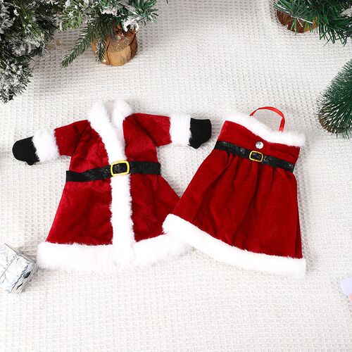 New Creative Red Wine Bag Christmas Dress Wine Bottle Cover