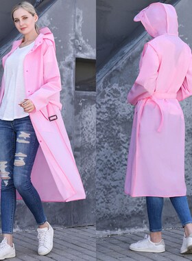 2021 Fashion Adult Long Raincoat Women Men Rain coat Waterpr