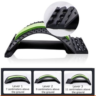 Magic Back Stretcher Lumbar Massage Support Spine Stretching