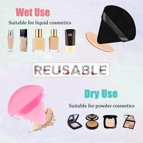 20/5Pcs Makeup Sponge Triangle Powder Puff Foundation Sponge