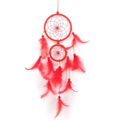 New Dream Catcher Room Decor Feather Weaving Catching Up The