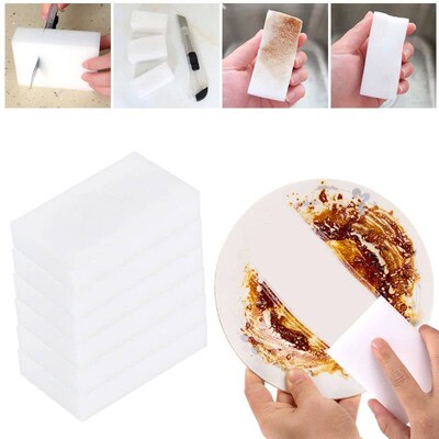 100/50/20/10pcs 10*6*2cm Melamine Sponge Magic Sponge Eraser