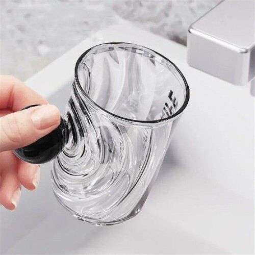 New Transparent Tooth Glass Creative Toothbrush Storage