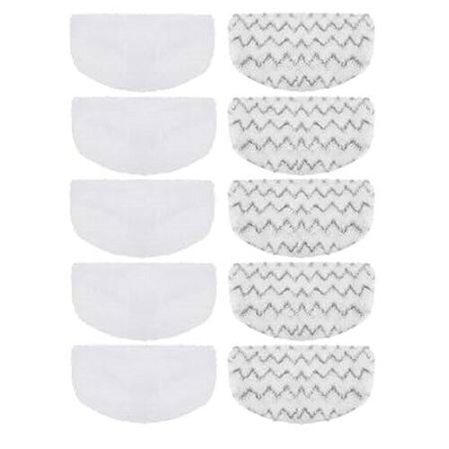 10 PACK Steam Mop Replacement Pads Compatible with Bissel