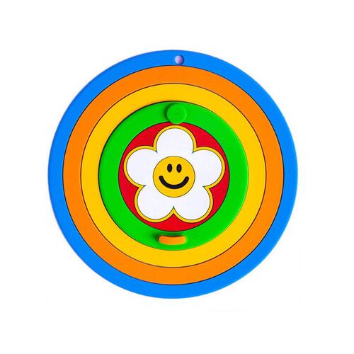 Rainbow 2-in-1 Drain Cover for Bathroom and Kitchen: Odor Pr