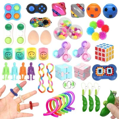 Random Mystery Fidget Toys Bag Pack for Kids Cheap Sensory T