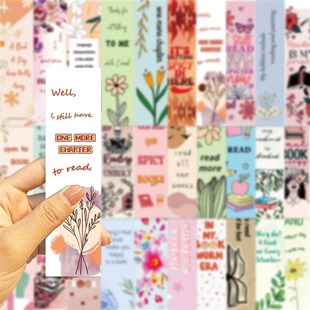 PCS Reading Bookmarks Simple Literary Pages Book Annotated