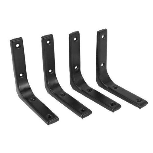 LICE-4 PCS Iron Wall Shelf Bracket, Heavy Duty Shelf